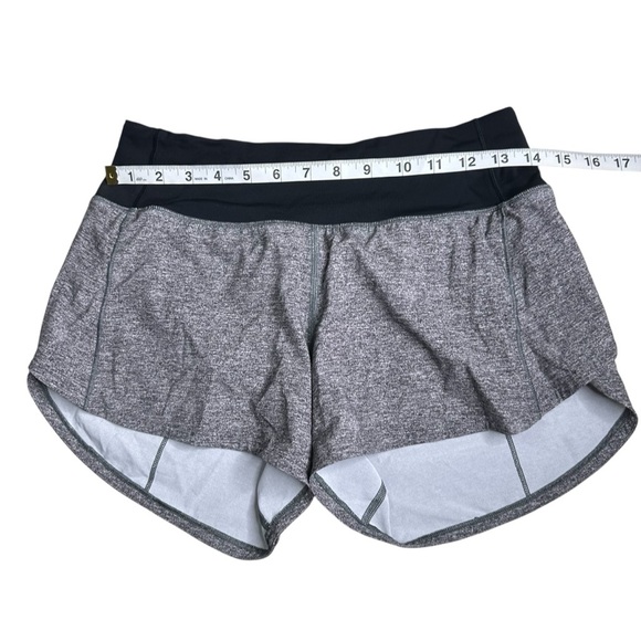 Lululemon Women’s Speed Short Running Shorts Size 4 Tall - Picture 4 of 8